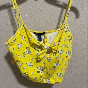 Forever 21 crop blouse